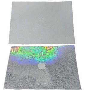 dbrand MacBook Air 13 2022- Present Skin Silver Holographic Damascus Vinyl Decal